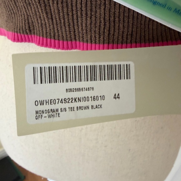 OFF-WHITE MONOGRAM TOP - Picture 3 of 6